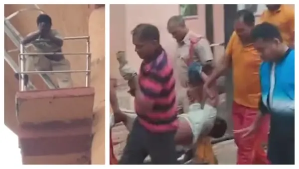 Triple Murder Accused Nabbed After High Drama At Water Tank In Odisha Village