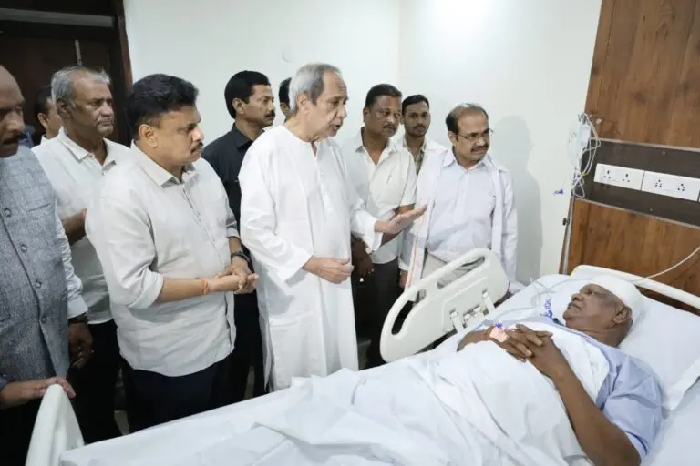 Naveen Patnaik Visits Injured Sheragada Block Chairman, Blames BJP Goons As Police Nab 5