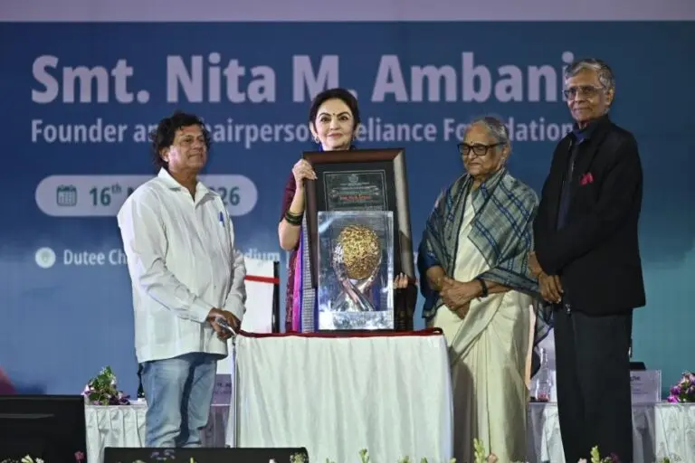 Nita Ambani KISS Humanitarian Award