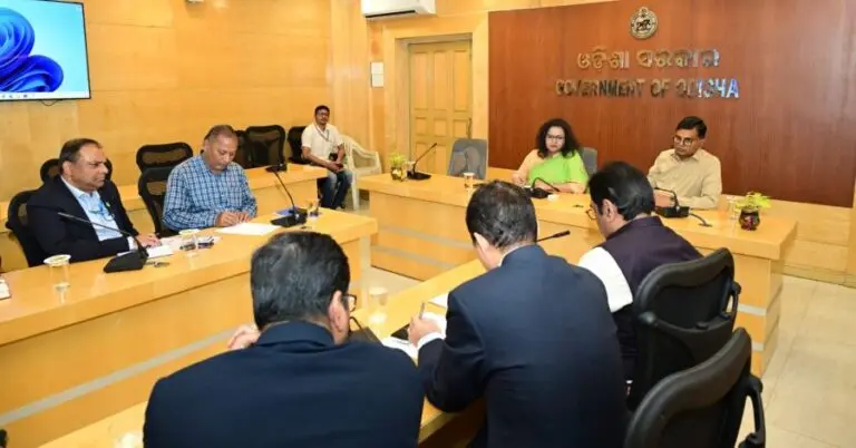 Odisha Chief Secretary meeting