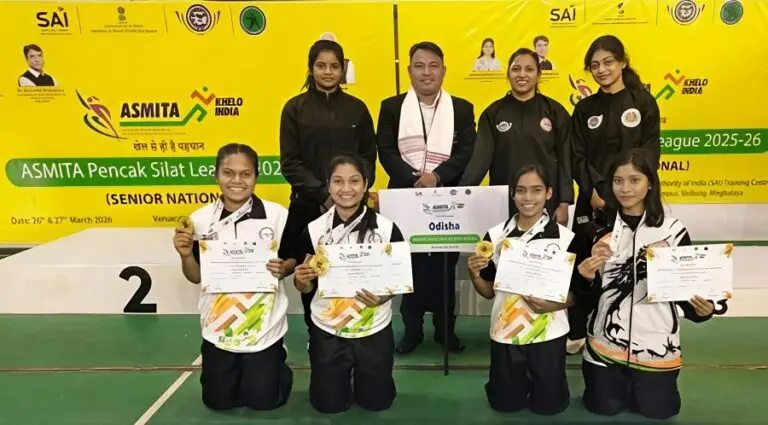 Odisha pencak silat team