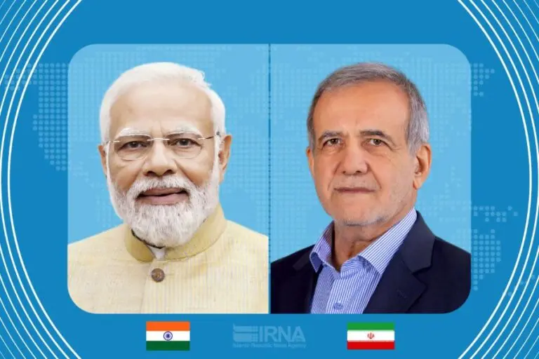 PM Modi, President Pezeshkian