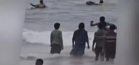Two Tourists Drown While Bathing At Sector 14 Puri Sea Beach In Odisha
