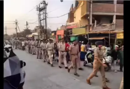 Bhubaneswar-Cuttack Under Tight Security Net With 30 Platoons Of Police For Peaceful Holi