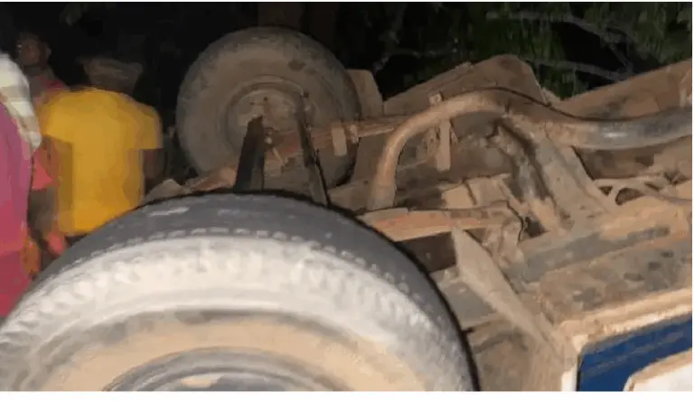 Two Killed, 7 Critical As Van Overturns In Odisha’s Rayagada