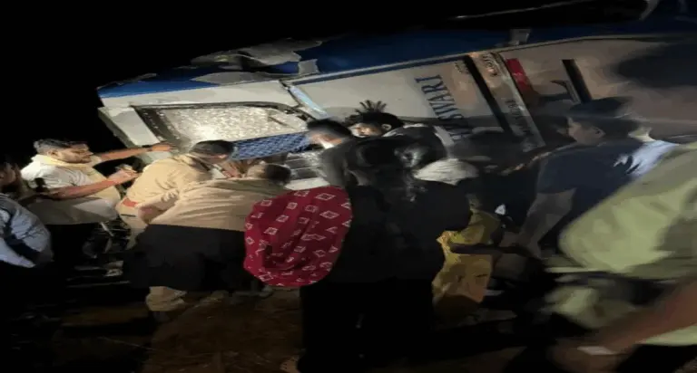 5 Dead, 15 Critical As Tourist Bus Overturns In Odisha’s Nayagarh