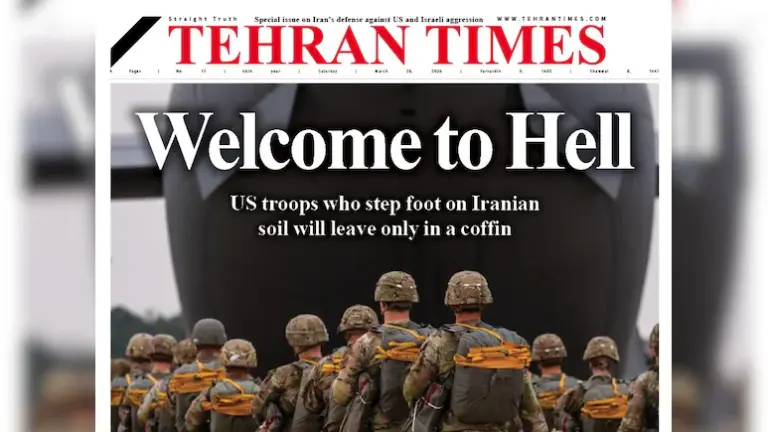 Tehran Times warning