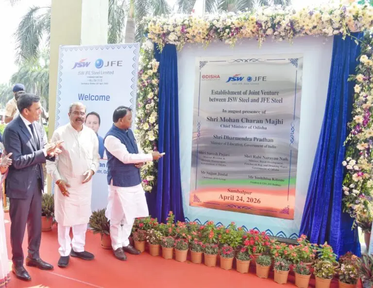 JSW Steel, Japan’s JFE Steel Launch Joint Venture In Odisha To Expand Steel Capacity