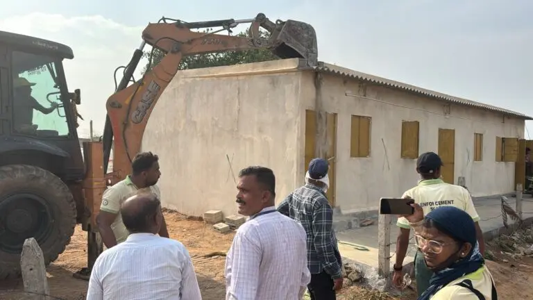 BDA Reclaims 61.4 Acres In Massive Shampur Anti-Encroachment Drive On Bhubaneswar Outskirts