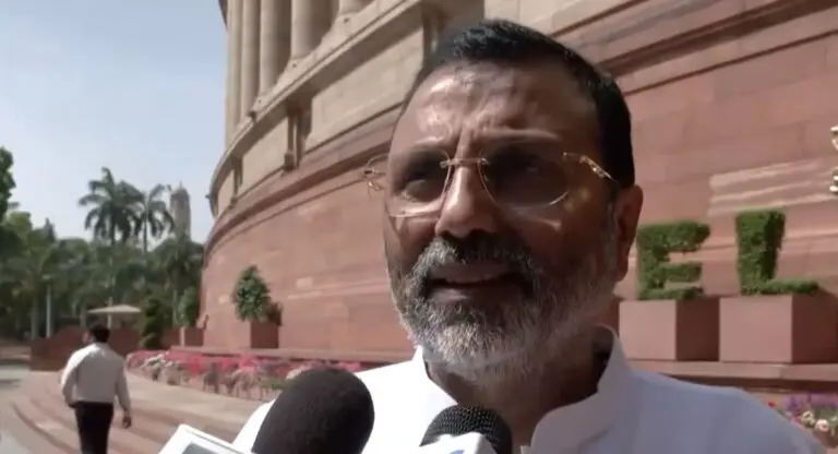 Nishikant Dubey Issues Unconditional Apology Amid Backlash Over Biju Patnaik ‘CIA Link’ Remarks