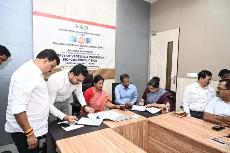 Bhubaneswar Civic Body Inks Pact For Converting Vegetable Waste Into Bio-CNG