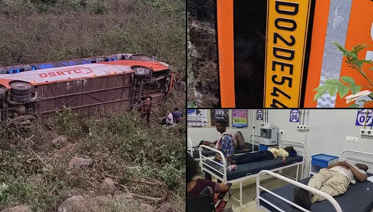 One Killed, 20 Injured As OSRTC Bus Plunges Into Gorge In Odisha’s Koraput