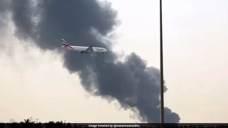 Drone strike near airport