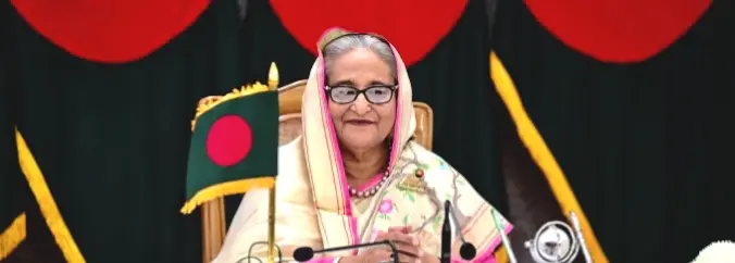 Hasina Sends Legal Notice To Bangladesh, Seeking Setting Aside Of Her Death Sentence