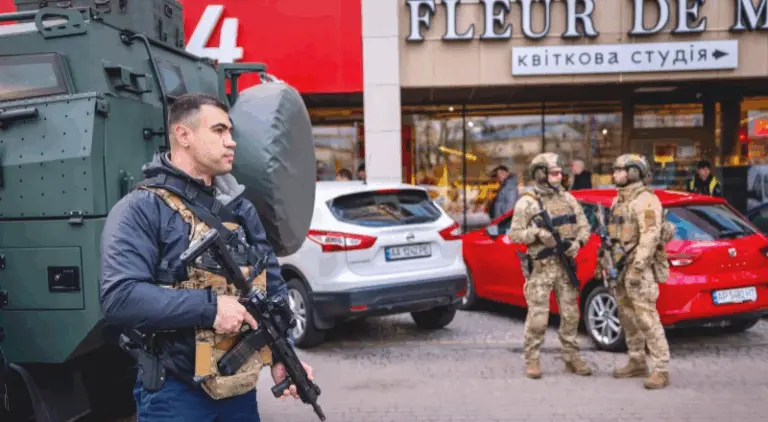 At Least Six Killed, Several Injured After Gunman Storms Departmental Store In Kyiv