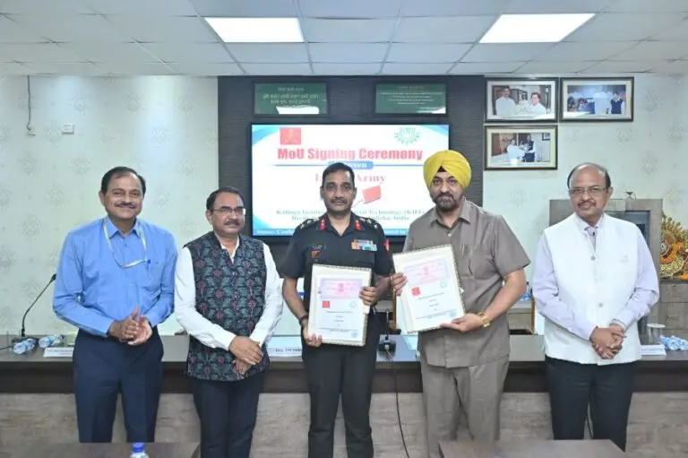 KIIT-Indian Army MoU