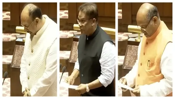 3 New Rajya Sabha Members From Odisha Take Oath In Odia; Sujeet Kumar Skips Ceremony