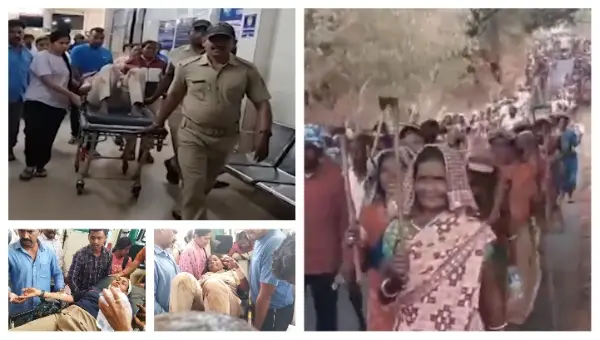 40 Cops Injured In Fierce Clash Amid Protest Against Sijimali Bauxite Mine In Odisha