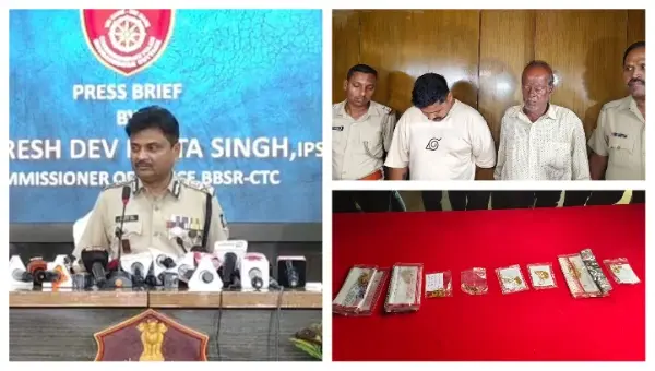 Bhubaneswar Police Crack Gold Snatching Spree; Couple & Receiver Arrested