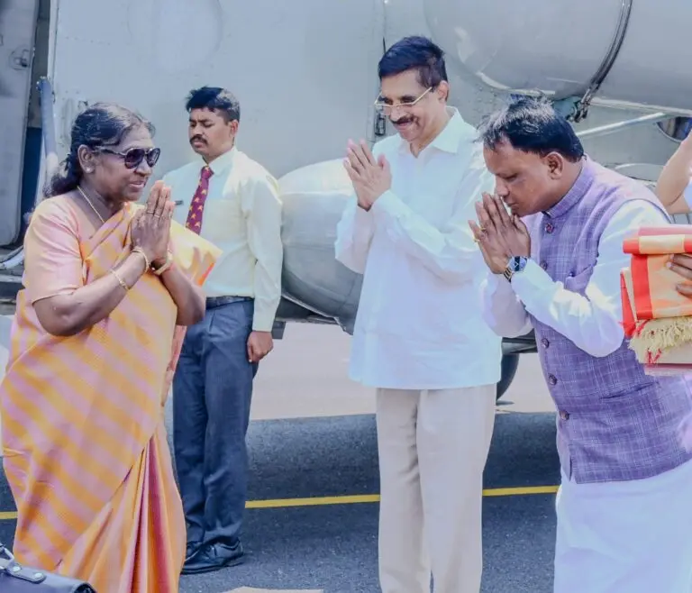 President Droupadi Murmu Arrives In Odisha For First-Ever Visit To Rourkela