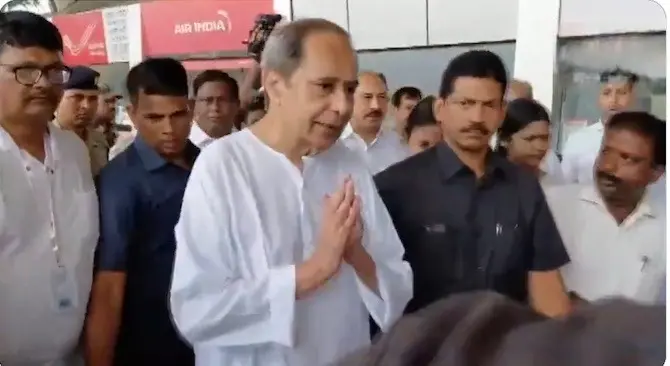 Former Odisha CM Naveen Patnaik Departs For New Delhi To Meet Ailing Brother