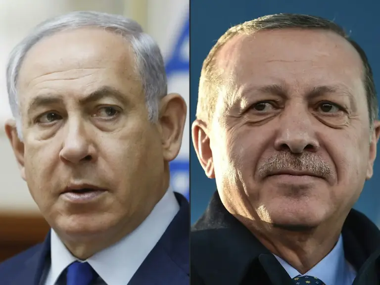 Netanyahu and Erdogan
