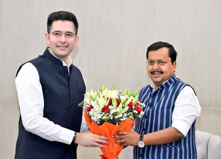Raghav Chadha, Nitin Nabin
