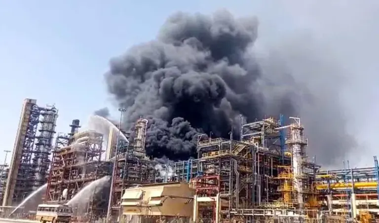 Rajasthan refinery fire