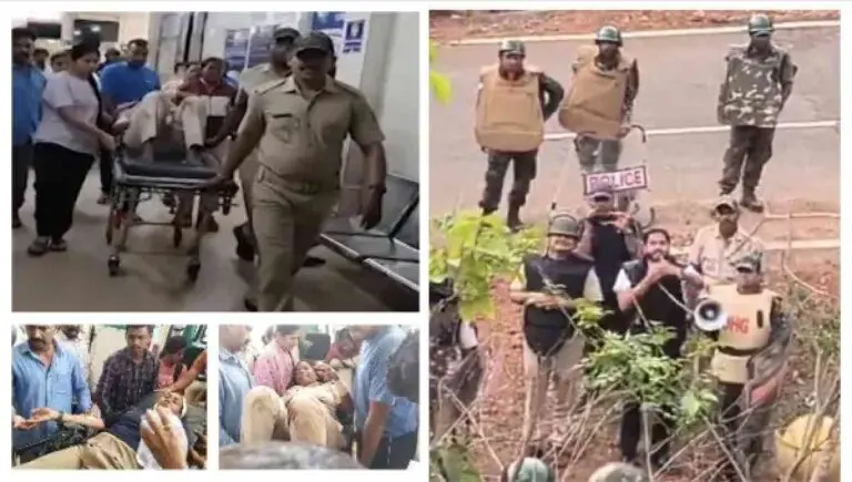 40 Cops Injured In Fierce Clash Amid Protest Against Sijimali Bauxite Mine In Odisha