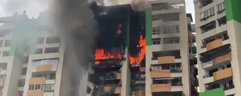 Here’s How Residents Become First Responders As Ghaziabad Fire Engulfs High-Rise