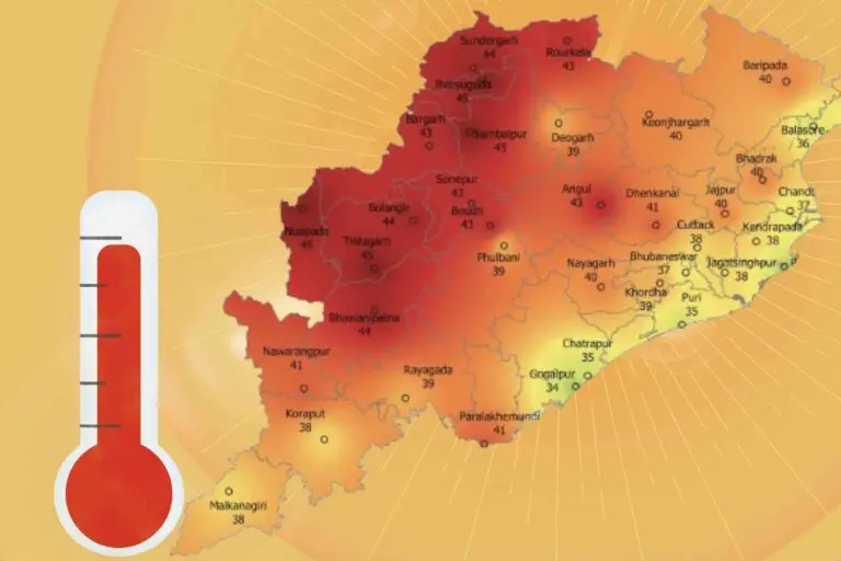 Heatwave, Warm Nights Return To Odisha; Temp May Soar To 45°C