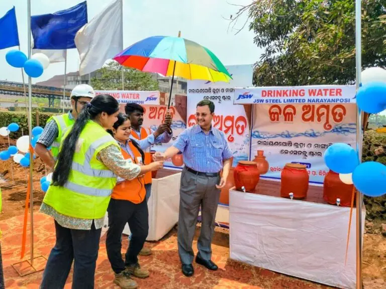water kiosk at Narayonposhi Mines