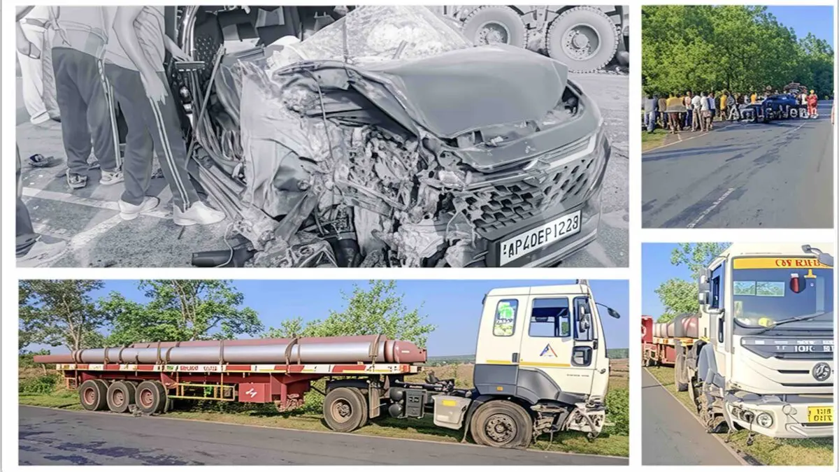Tragedy Strikes Andhra Family Returning From Puri: Two Women Die, 3 Critical In Nabarangpur Crash