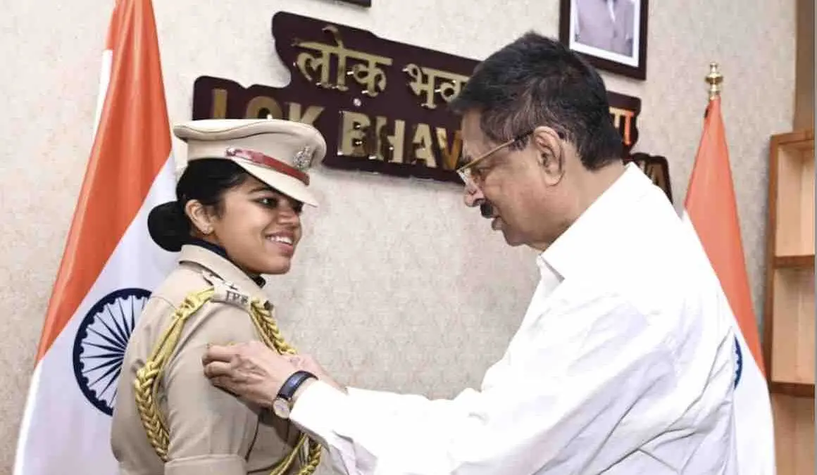 IPS Officer Ananya Awasthi Takes Charge As Odisha’s 1st Woman ADC To Governor