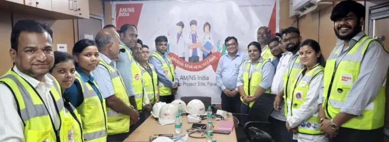 Free Check-Ups, Heatstroke Prevention Advice At AM/NS India’s Health Camp At Paradip Site