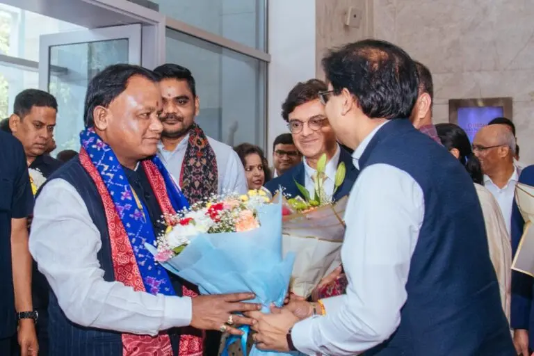 Odisha CM Arrives In Gujarat On 3-Day Business Trip To Seek Big Investments