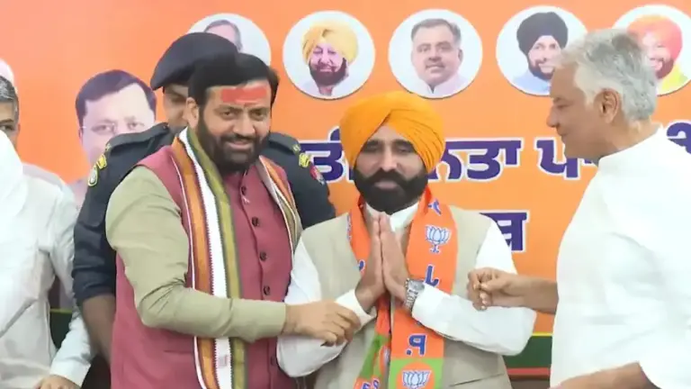 Bhagwant Mann cousin joins BJP