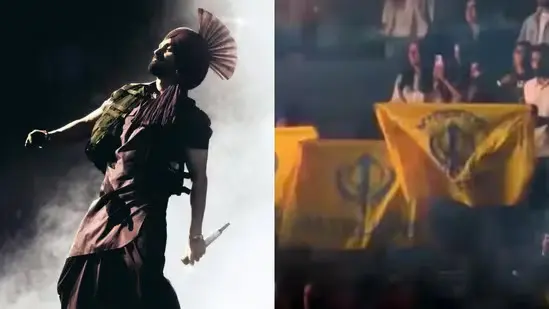 ‘Jinne Jhande Dikhane, Dilkhai Challo’: Diljit Dosanjh Pauses Canada Concert Midway To Call Out Fans For Waving Pro-Khalistan Flags
