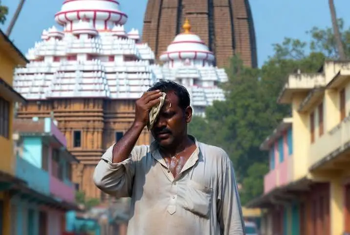 Western Odisha Cross 42°C By 11.30AM , Coastal Humidity Worsens Discomfort