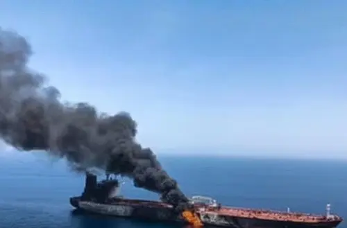 Indian Sailor Killed, 4 Injured As Dhow Catches Fire Near Strait Of Hormuz; 17 Rescued
