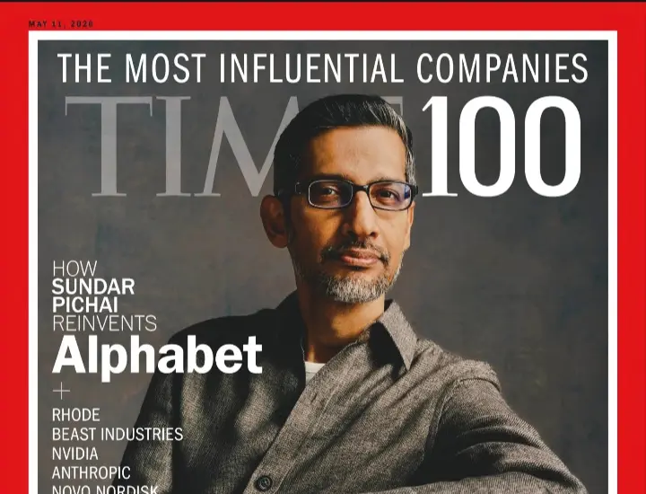 IIT Kharagpur Celebrates Sundar Pichai’s Appearance On Cover TIME Cover