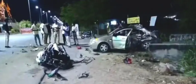 Hayabusa Smashes Into Car At 140 Kmph In Telangana; Five Die On Spot