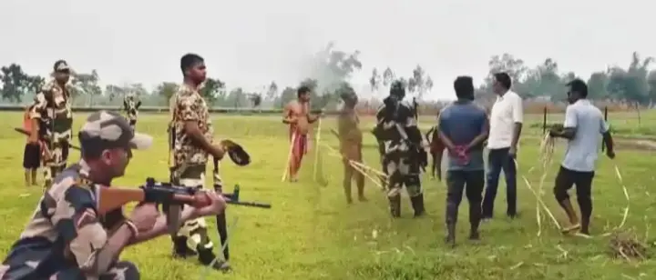 Bangladesh Attempts To Stop Border Fencing In Bengal; Major Stand-Off Erupts