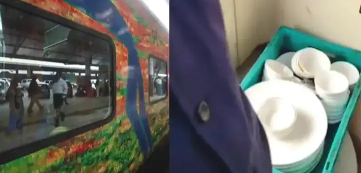 Utensils Washed In Train Toilet; IRCTC Receives FSSAI Notice