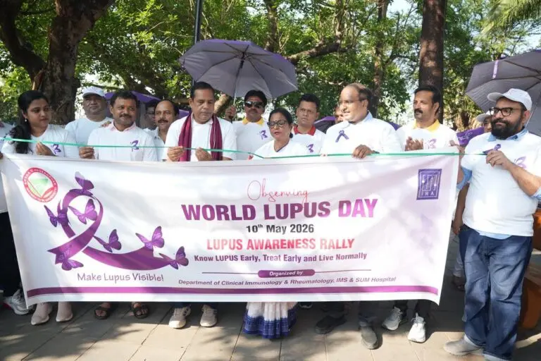 World Lupus Day: Bhubaneswar Rally Highlights Early Detection Of Autoimmune Disease