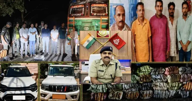 Major Ganja Bust In Bargarh: Over 1,900 Kg Of Contraband Seized, Five Arrested