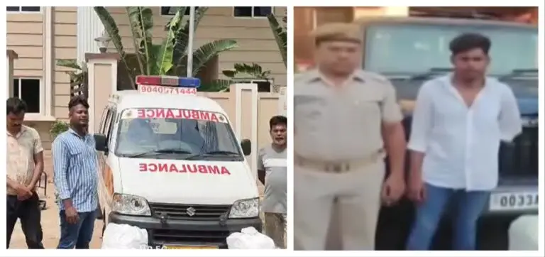 Police Bust Ganja Smuggling In Ambulance, Luxury Vehicle In Bhubaneswar, Nab 3