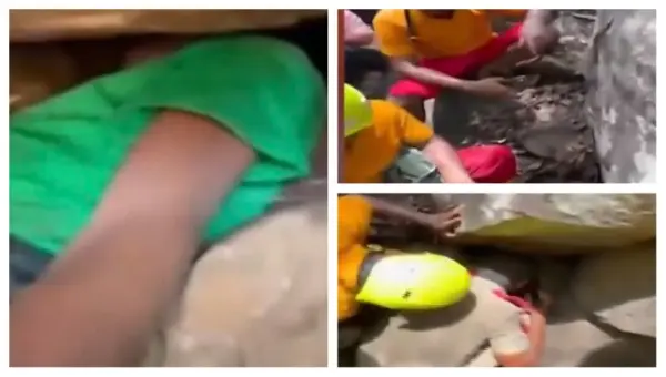 Odisha Boy Trapped In Narrow Stone Groove While Collecting Honey Rescued After 4-Hour Ordeal