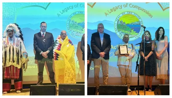KIIT Founder Achyuta Samanta Receives Montana’s Highest Tribal Recognition & Global Visionary Award