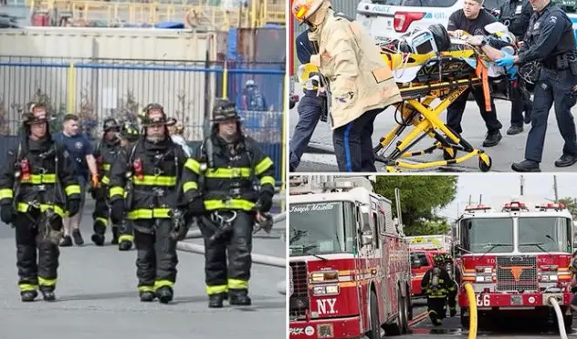 Explosion At New York Dry Dock Facility Leaves One Dead, 36 Injured